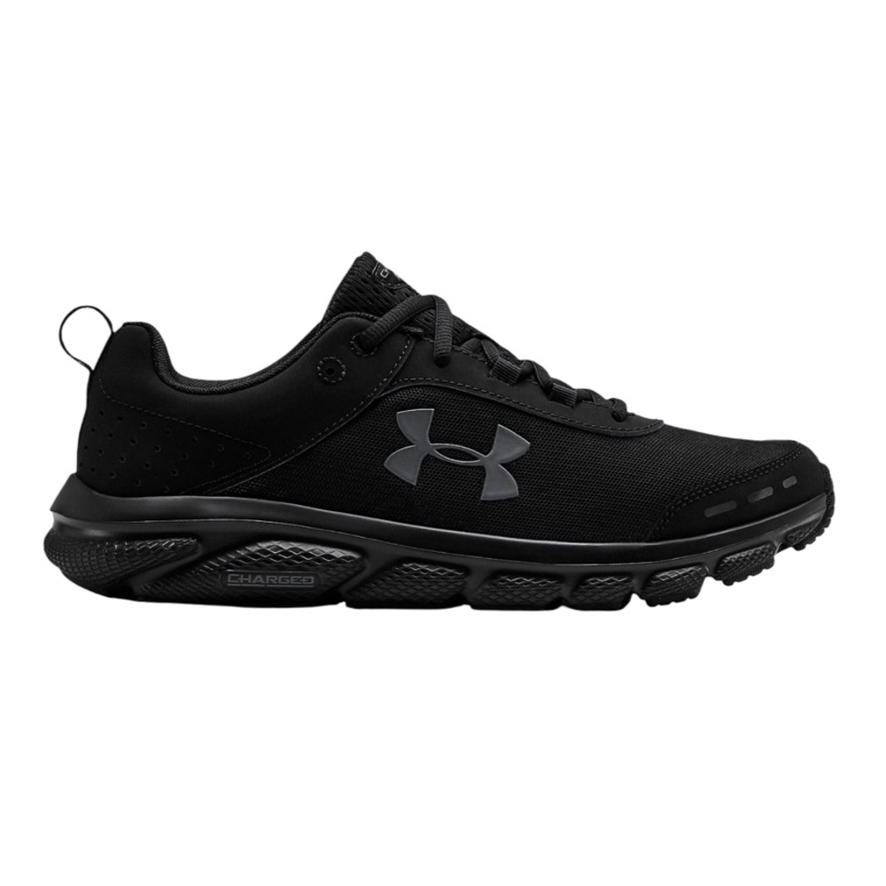 Men’s Under Armour Black Charged Assert 8 Running Shoes Size 8